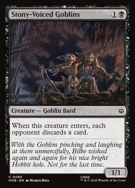 Stony-Voiced Goblins