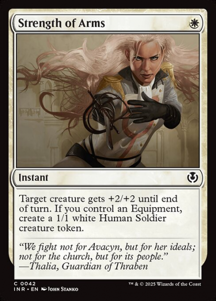 Strength of Arms Strength of Arms
