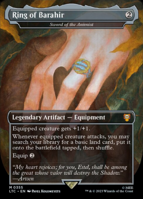 Sword of the Animist (Foil) Sword of the Animist (Foil)
