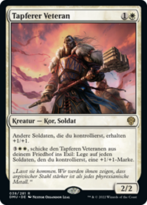 Tapferer Veteran
