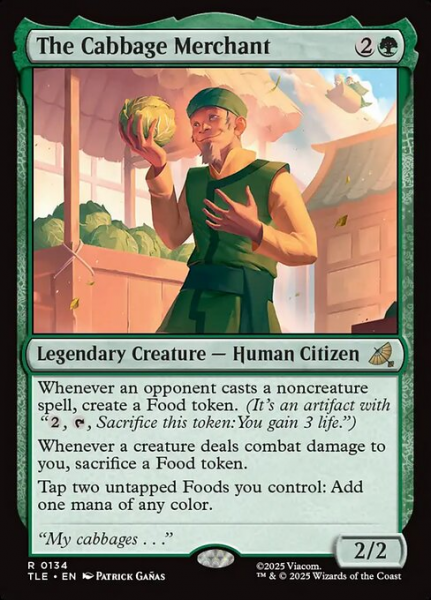 The Cabbage Merchant (Foil)