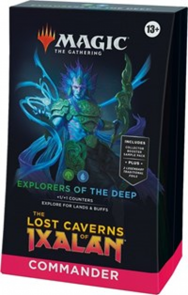 The Lost Caverns of Ixalan Commander Deck - Explorers of the Deep The Lost Caverns of Ixalan Commander Deck - Explorers of the Deep