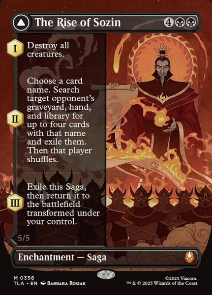 The Rise of Sozin // Fire Lord Sozin (Foil)