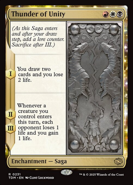 Thunder of Unity (Foil) Thunder of Unity (Foil)