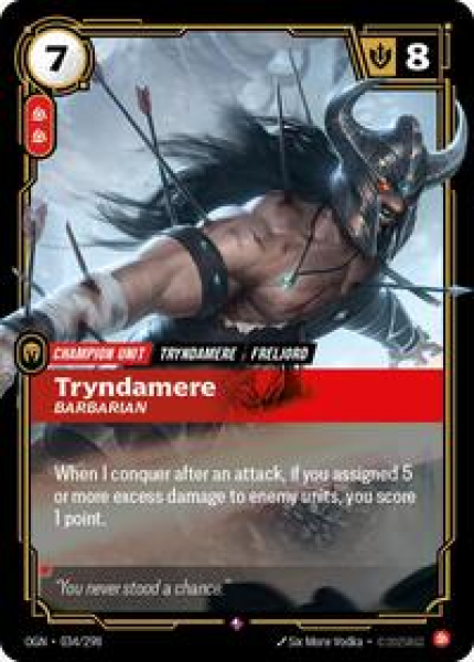 Tryndamere, Barbarian (Foil)