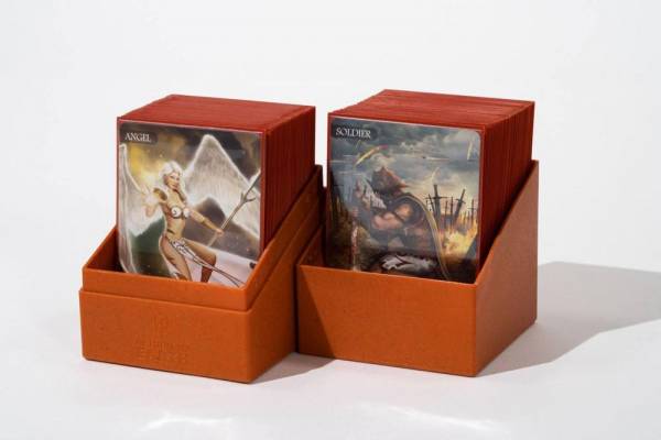 Ultimate Guard Boulder Deck Case Return to Earth 100+ Orange Ultimate Guard Boulder Deck Case Return to Earth 100+ Orange