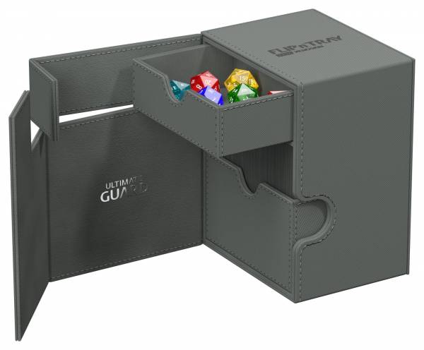 Ultimate Guard Flip`n`Tray 133+ XenoSkin Monocolor Grey Ultimate Guard Flip`n`Tray 133+ XenoSkin Monocolor Grey