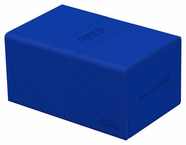 Ultimate Guard Twin Flip`n`Tray 160+ XenoSkin Monocolor Blau Ultimate Guard Twin Flip`n`Tray 160+ XenoSkin Monocolor Blau