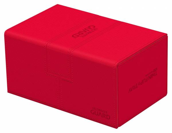 Ultimate Guard Twin Flip`n`Tray 160+ XenoSkin Monocolor Rot Ultimate Guard Twin Flip`n`Tray 160+ XenoSkin Monocolor Rot