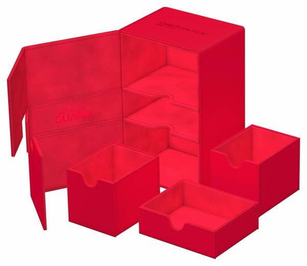 Ultimate Guard Twin Flip`n`Tray 160+ XenoSkin Monocolor Rot Ultimate Guard Twin Flip`n`Tray 160+ XenoSkin Monocolor Rot