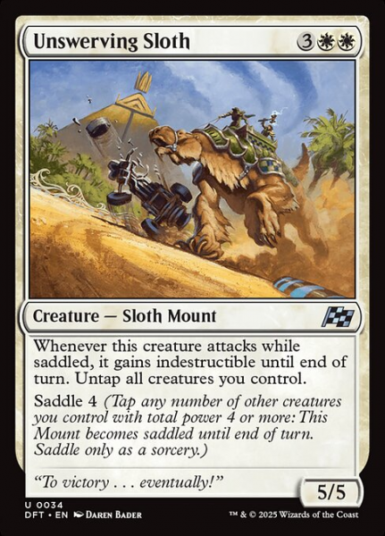 Unswerving Sloth Unswerving Sloth