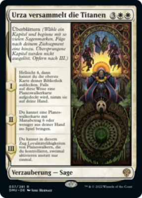 Urza versammelt die Titanen Urza versammelt die Titanen