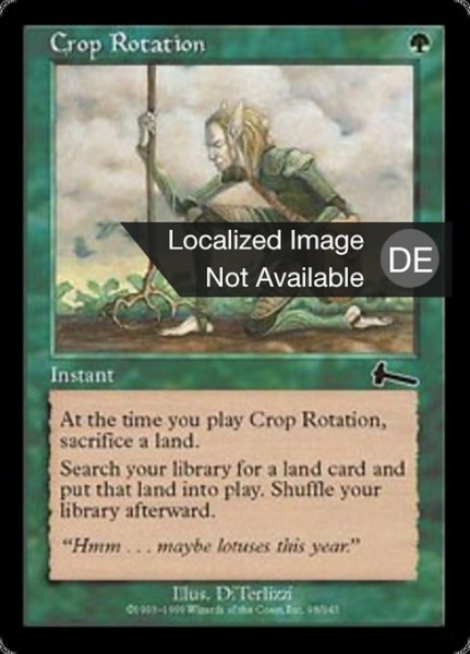 Wechselnde Bepflanzung