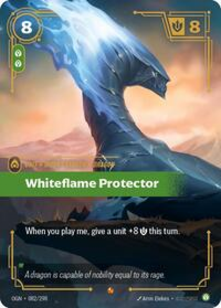 Whiteflame Protector (Foil)