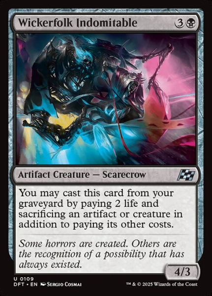 Wickerfolk Indomitable Wickerfolk Indomitable