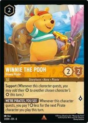 Winnie the Pooh - Hunny Pirate (Foil) Winnie the Pooh - Hunny Pirate (Foil)