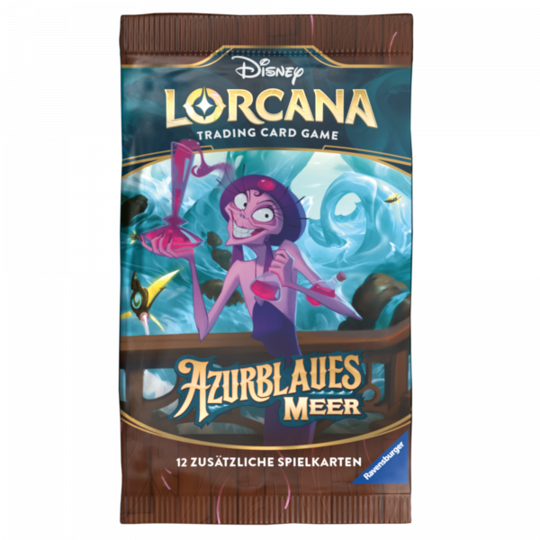Disney Lorcana: Azurite Sea Booster Disney Lorcana: Azurite Sea Booster