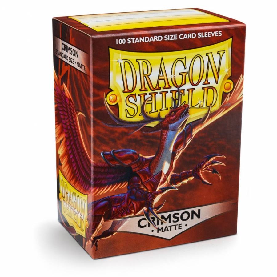 Dragon Shield Standardgröße - Matte Crimson 100 Dragon Shield Standardgröße - Matte Crimson 100