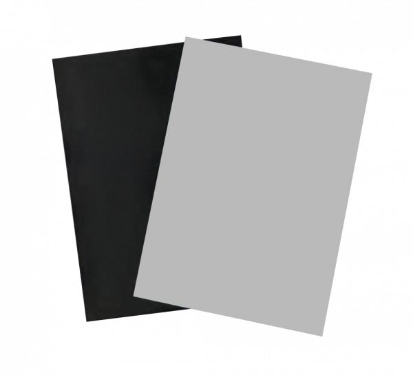 TORSO - 100 Matte DUAL Sleeves - Justice Silver