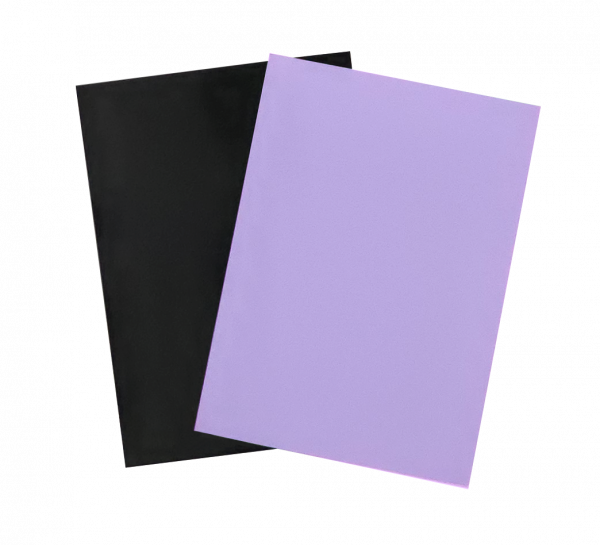 TORSO - 100 Matte DUAL Sleeves - Orchid Violet