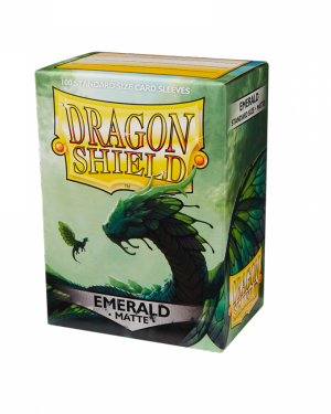 Dragon Shield Standardgröße - Emerald Matte 100 Dragon Shield Standardgröße - Emerald Matte 100
