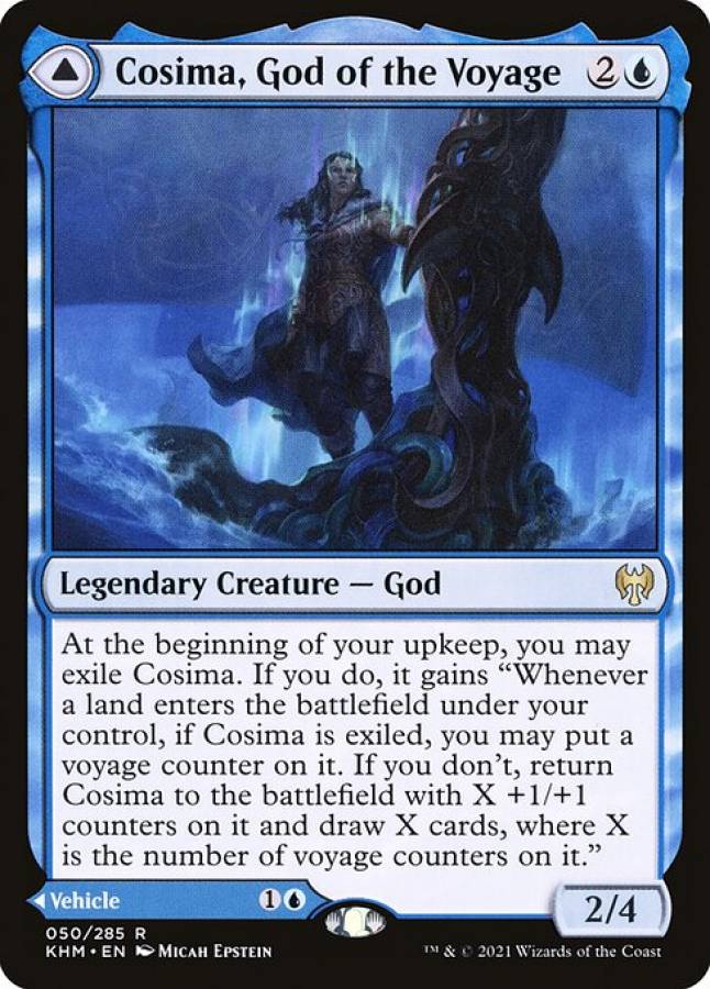 Cosima, God of the Voyage // The Omenkeel (Foil)