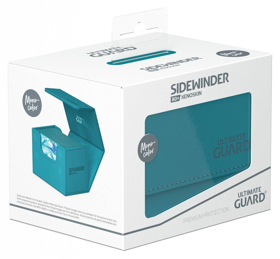 Ultimate Guard Sidewinder 80+ XenoSkin Monocolor Petrolblau Ultimate Guard Sidewinder 80+ XenoSkin Monocolor Petrolblau