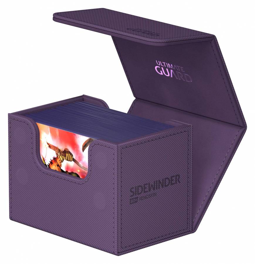 Ultimate Guard Sidewinder 80+ XenoSkin Monocolor Violett