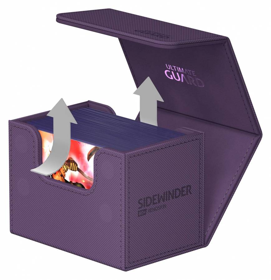 Ultimate Guard Sidewinder 80+ XenoSkin Monocolor Violett