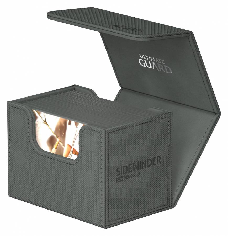 Ultimate Guard Sidewinder 80+ XenoSkin Monocolor Grau Ultimate Guard Sidewinder 80+ XenoSkin Monocolor Grau