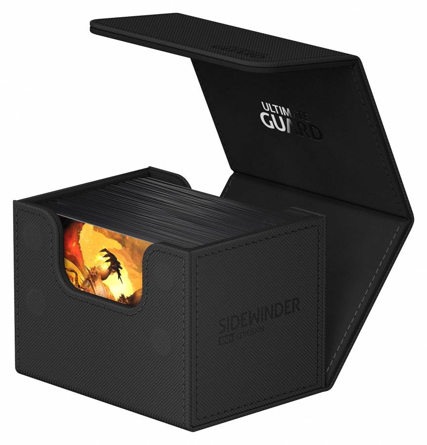 Ultimate Guard Sidewinder 100+ XenoSkin Monocolor Schwarz Ultimate Guard Sidewinder 100+ XenoSkin Monocolor Schwarz