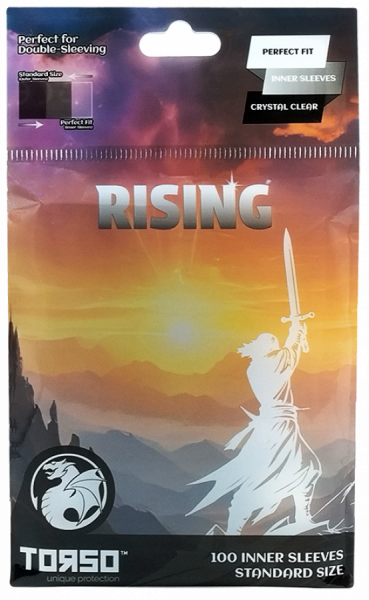RISING 100 Innersleeves Standard Size - Crystal Clear RISING 100 Innersleeves Standard Size - Crystal Clear