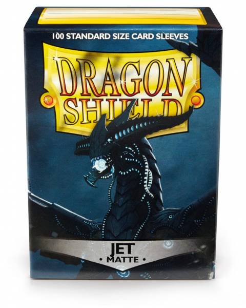 Dragon Shield Card Sleeves - Matte Jet 100 Dragon Shield Card Sleeves - Matte Jet 100