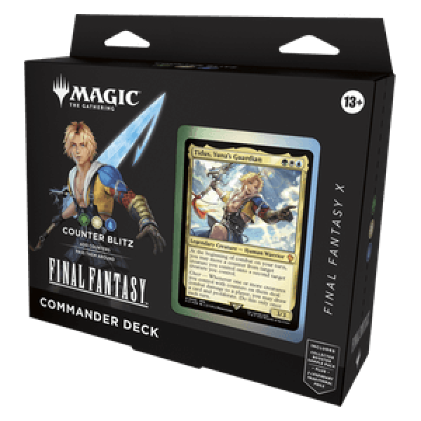 FINAL FANTASY Commander Deck - FINAL FANTASY X Counter Blitz FINAL FANTASY Commander Deck - FINAL FANTASY X Counter Blitz