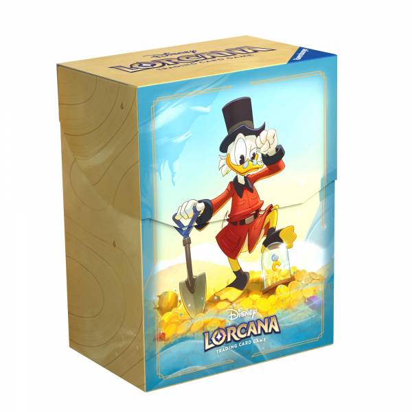 Disney Lorcana - Die Tintenlande: Deck Box "Dagobert Duck"