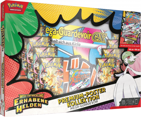 Erhabene Helden: Mega Guardevoir Premium Poster Collection - Deutsch