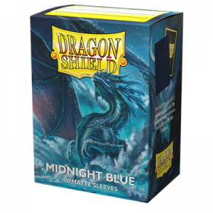 Dragon Shield Standardgröße - Midnight Blue Matte 100 Dragon Shield Standardgröße - Midnight Blue Matte 100