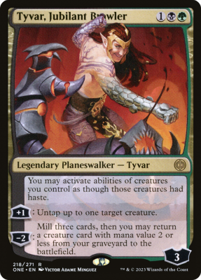 Tyvar, Jubilant Brawler (Foil) Tyvar, Jubilant Brawler (Foil)