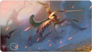 UP - The Lord of the Rings Tales of Middle-earth Playmat B - Featuring Eowyn for MTG UP - The Lord of the Rings Tales of Middle-earth Playmat B - Featuring Eowyn for MTG
