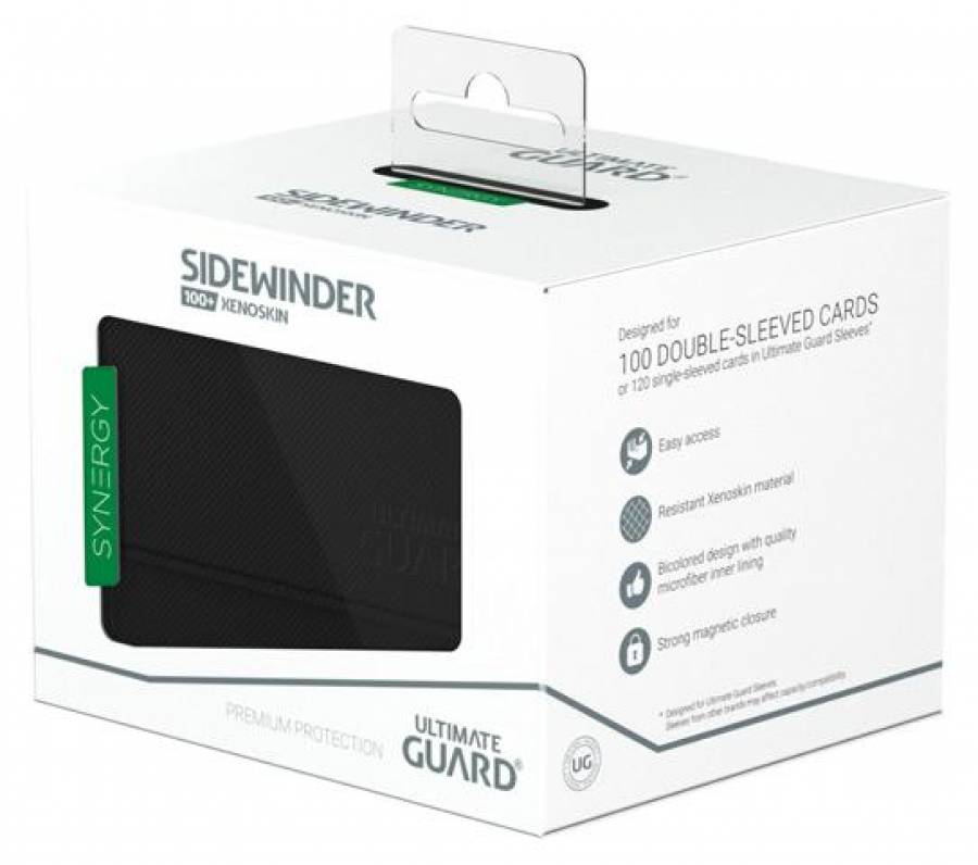 Ultimate Guard Sidewinder 100+ XenoSkin SYNERGY Schwarz/Grün