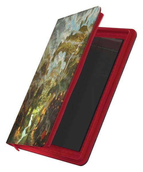 Ultimate Guard Zipfolio 360 / 18 - Pocket Xenoskin Red