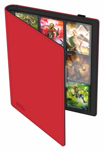 Ultimate Guard Flexxfolio 360 / 18 - Pocket Xenoskin Red Ultimate Guard Flexxfolio 360 / 18 - Pocket Xenoskin Red