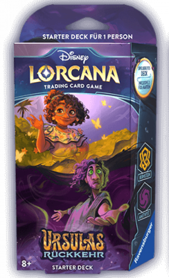 Disney Lorcana: Ursulas Rückkehr - Bernstein & Amethyst Starter Deck