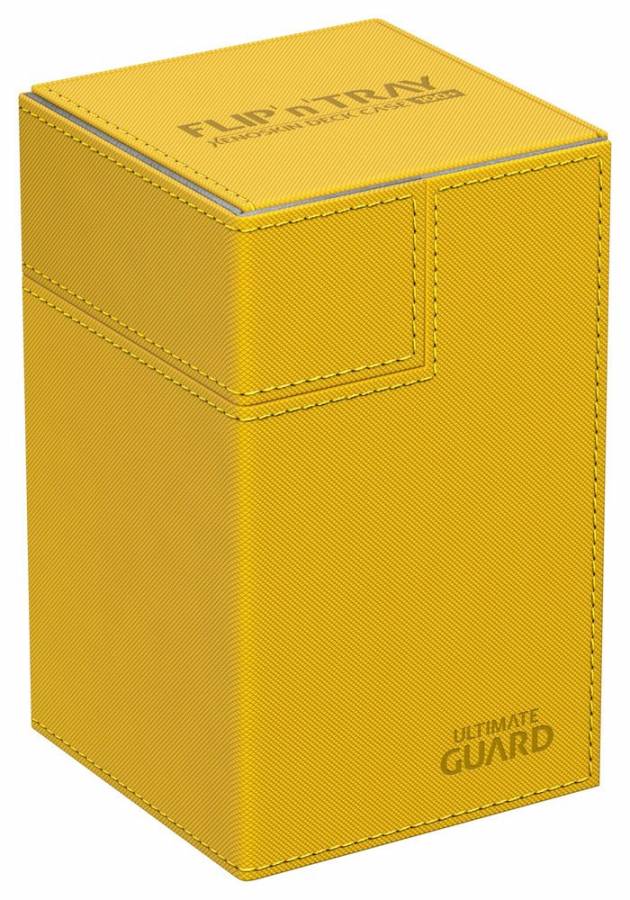 Ultimate Guard Flip´n´Tray Deck Case 100+ Standardgröße XenoSkin Bernstein