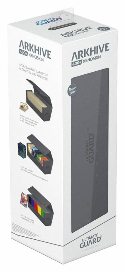 Ultimate Guard Arkhive 400+ XenoSkin Monocolor Grau Ultimate Guard Arkhive 400+ XenoSkin Monocolor Grau
