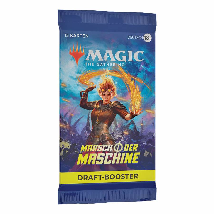 Marsch der Maschine Draft Booster Display - Deutsch Marsch der Maschine Draft Booster Display - Deutsch