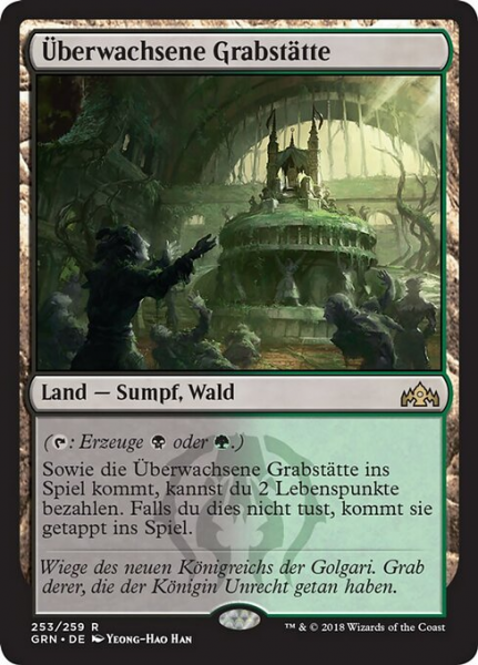 Überwachsene Grabstätte Überwachsene Grabstätte